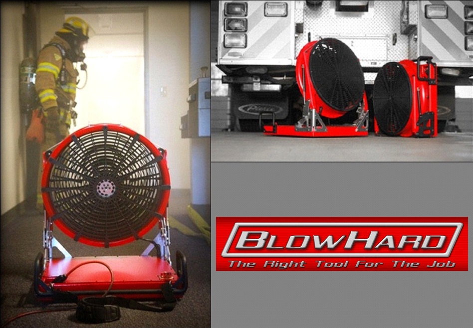 BlowHard BH-20 Compact PPV Positive Pressure Ventilation Fan